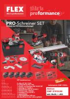 Flex PRO-Schreiner SET