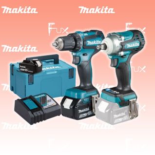 Makita DLX 2452 TJ Bohrschrauber + Schlagschrauber 18V