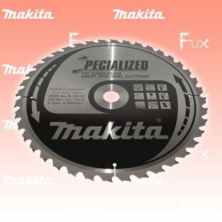 Makita SPECIALIZED Sägeblatt 355 mm Z 40